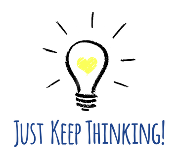 Just Keep Thinking logo
